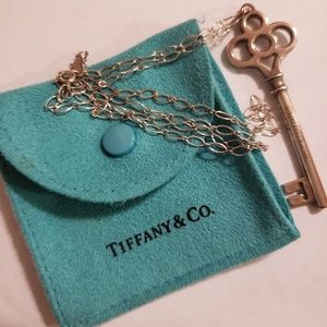 Tiffant & Co. crown key pendent